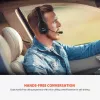 Słuchawki Bluetooth Audiocore 74452, czerwonyukcja szumów, mikrofon, call center, Google Siri, biurowe, bezprzewodowe