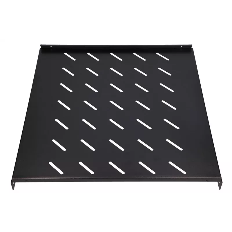 Półka rack Extralink FIXED SHELF FOR 800MM DEPTH CABINET 19 cali 500MMX1U CZARNA