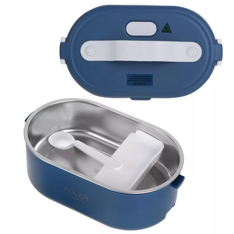 Adler Elektryczna Torba na Lunch | AD 4505 | Materiał Plastik | Niebieski