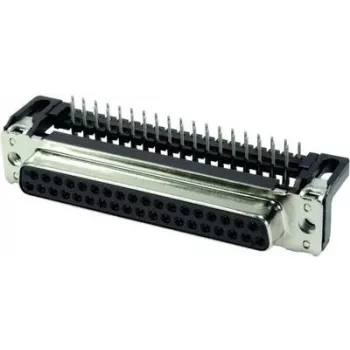 Złącze D-Sub Harting 09664127601 37-pinowe żeńskie czarne metaliczne