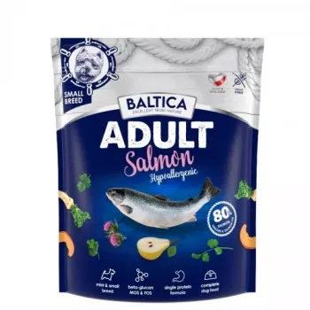 BALTICA Excellent Hypoalergiczna sucha karma dla psów dorosłych małych ras Łosoś - 1kg