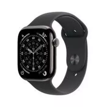 Smartwatch Apple Watch S11 46 mm z Cellular, sportowy pasek, czarny
