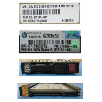 HPE 817101-001 dysk magazynujący