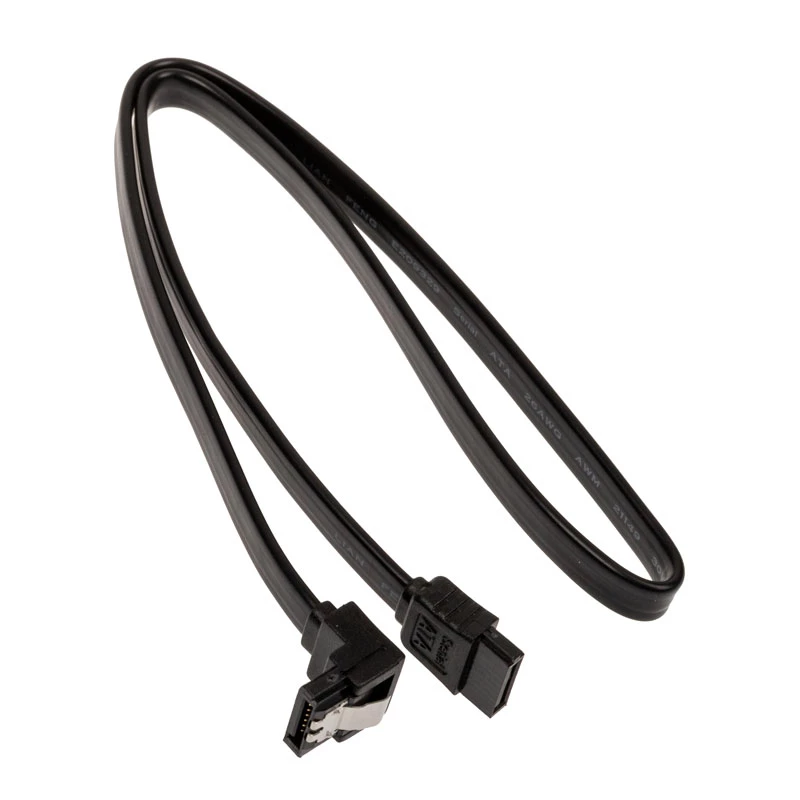 Kabel SATA Akasa Proslim 90° 50 cm — kątowy kabel danych SATA, 50 cm