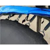Extralink trampolina ogrodowa z siatką + drabinka, 12 stóp, średnica 366 cm