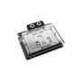 Backplate Alphacool 10265 Akryl Aluminium Chrom Miedź Nylon Czarny 161 mm