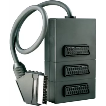 Adapter SCART Schwaiger SCV7030 533 1x SCART 3 wyjścia