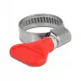 Zacisk motylkowy DeLOCK 400 SS 16 - 25 mm 5 sztuk czerwony