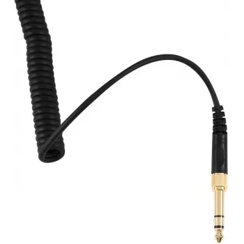 Przewodowy prosty kabel zastępczy do Beyerdynamic DT 770 PRO, czarny