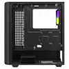 Obudowa PC Cube SAVIO Noctis Glass RGB — Czarny, ATX/Micro-ATX, 210×410×450 mm, 3×120 mm wentylatory z przodu