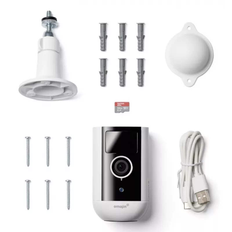 Kamera IP bezpieczeństwa omajin by Netatmo OWC-01-EU Wi-Fi 4