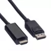 Kabel DisplayPort VALUE DP - UHDTV M/M 1 m