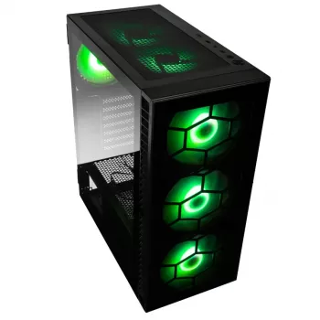 Kolink Observatory HF Plus Glass ARGB Midi-Tower - czarna