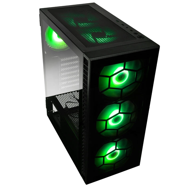 Kolink Observatory HF Plus Glass ARGB Midi-Tower - czarna