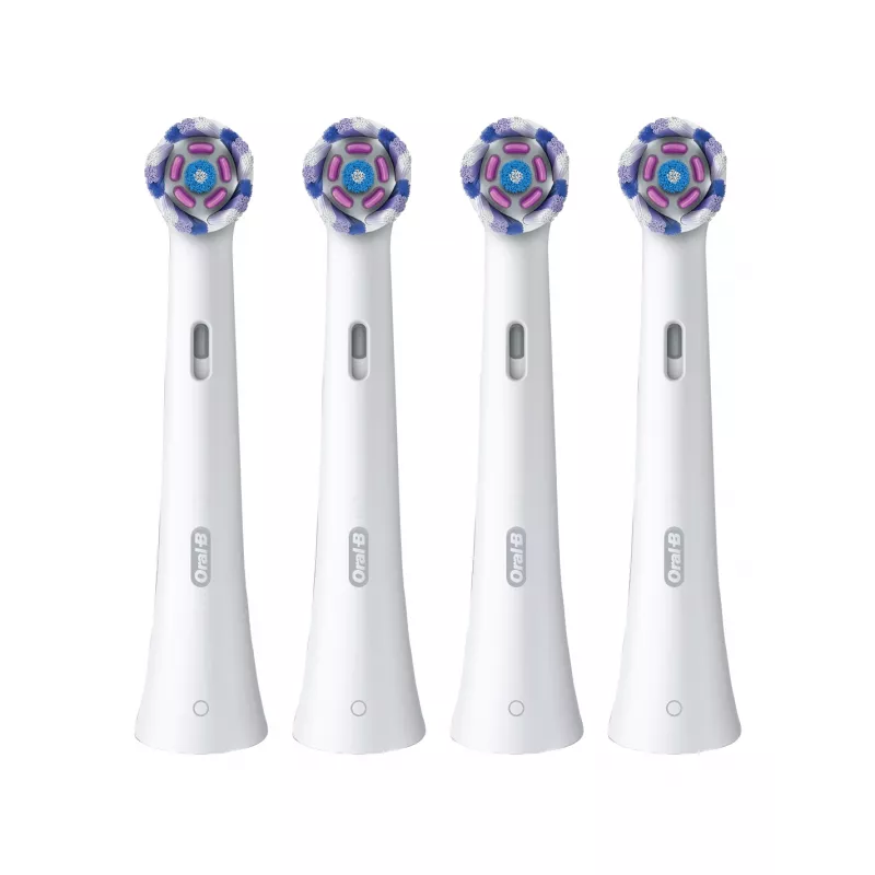 Końcówka szczoteczki Oral-B iO Radiant EB4 — zestaw 4 wymiennych główek