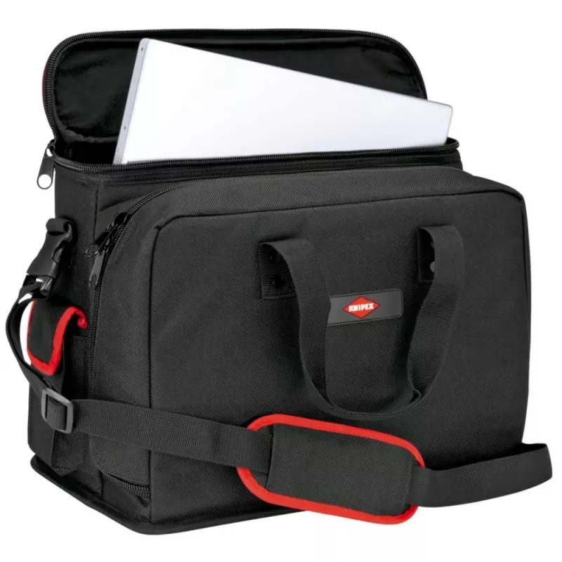 Etui na narzędzia Knipex 00 21 10 LE, czarne, czerwone, poliester