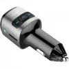 Nadajnik FM 4smarts 456201 Gniazdo zapalniczki Czarny Srebrny AM FM Bluetooth