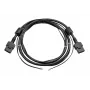 Kabel zasilający Eaton EBMCBL48 2m C14 Coupler Czarny