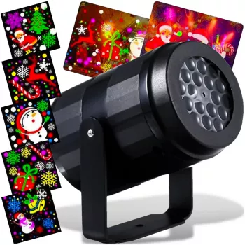 Świąteczny projektor laserowy LED Extralink EX.73509 do dekoracyjnego oświetlenia domowego
