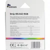 Zestaw oświetlenia obudowy komputera INTER-TECH RS-042 RGB — pasek LED RGB 1000 mm, szerokość 10 mm, czarny