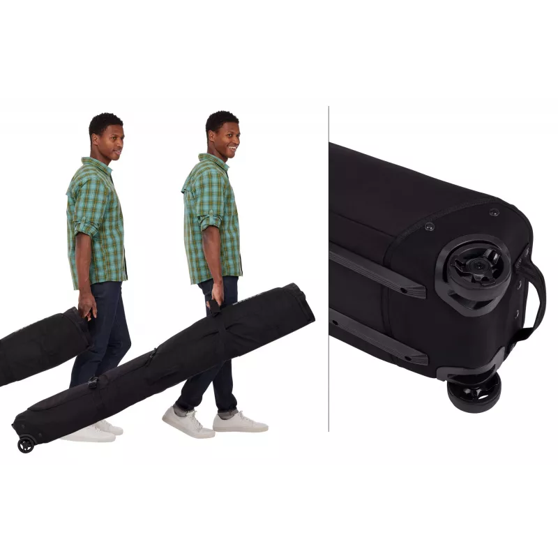 Torba na snowboard Thule Roundtrip Rolling 165 cm Czarny