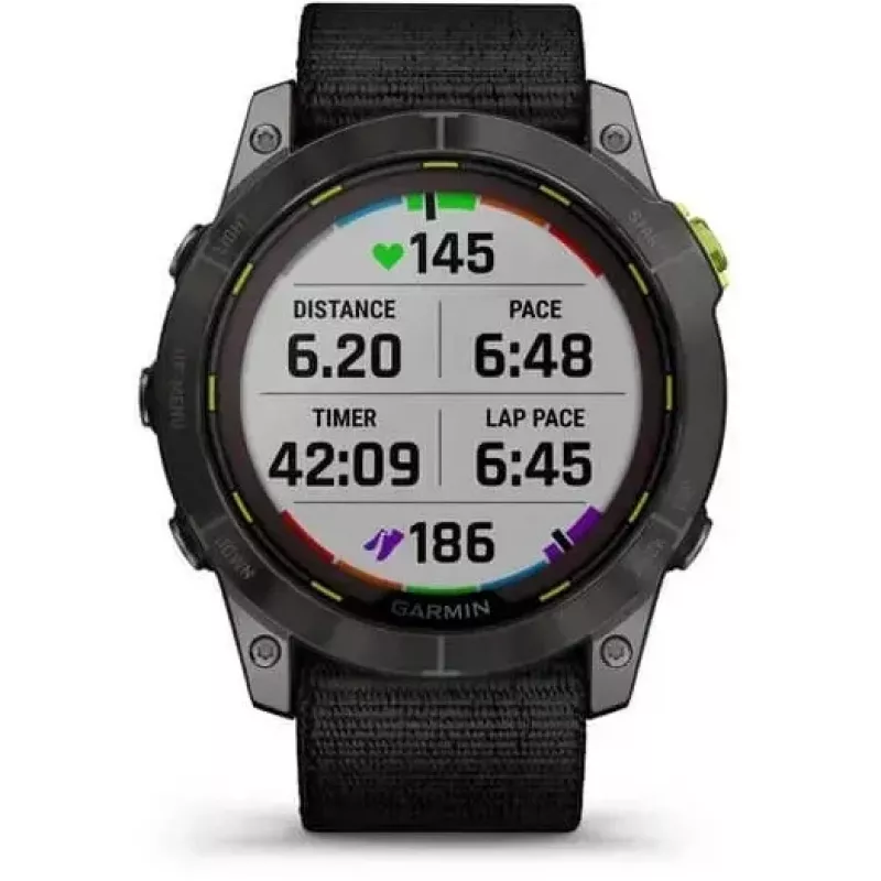 Garmin Enduro 2 3,56 cm (1,4 inch) MIP 35 mm Cyfrowy 280 x 280 pikseli Ekran dotykowy Szary Wi-Fi GPS (satelita)