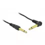 Kabel audio DeLOCK 85939 2m 6.35mm Czarny