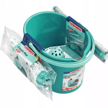 Zestaw do mycia podłóg Leifheit Classic Mop (model ) mop z wymienną końcówką