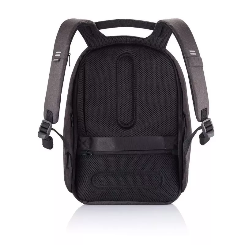 Plecak XDDESIGN Bobby Hero XL — 21,5 l, mieści laptop 17 cali, kieszeń na tablet, panel organizacyjny, czarny