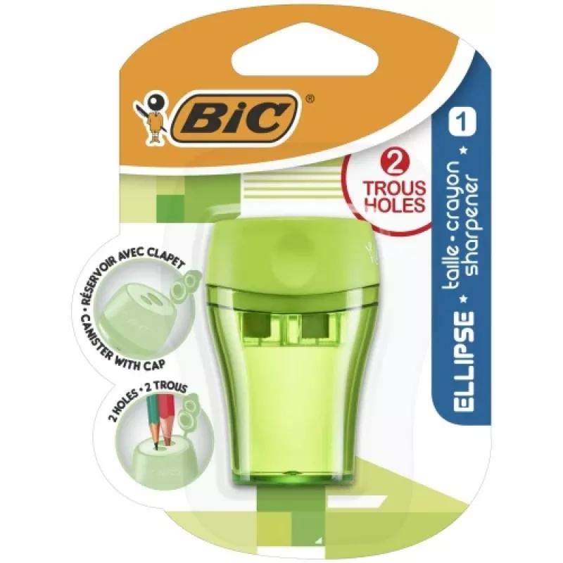 Bic Sharpener Ellipse Maxi 2 holes, 1 szt..