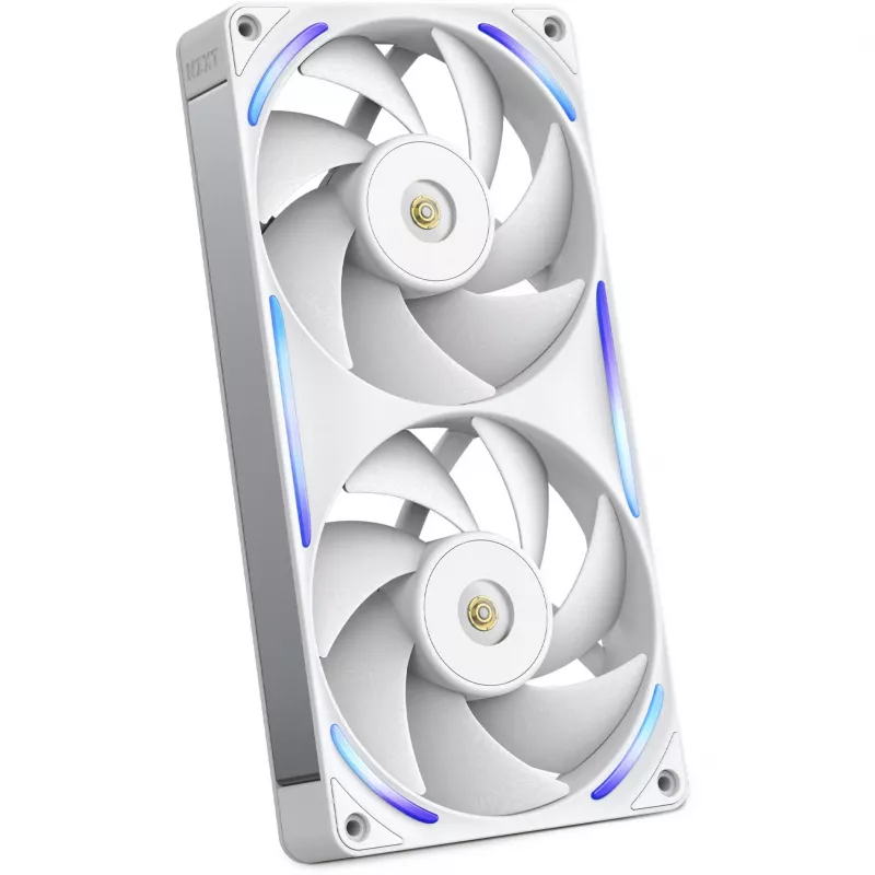 Wentylator do obudowy komputera NZXT F240X 120 mm biały, 1 szt., 240×120×30 mm
