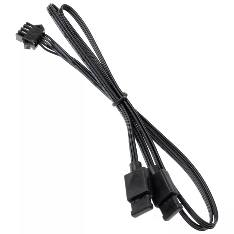 Przejściówka wentylatora Kolink 4‑Pin na 3‑Pin 5V ARGB, 0,4 m
