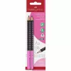 FABER-CASTELL ołówek Jumbo Grip Two Tone 2xBS BK