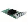 Karta DeLOCK PCI Express x4 do 4 x zewnętrznych USB 3.0 Quad Channel - niski profil
