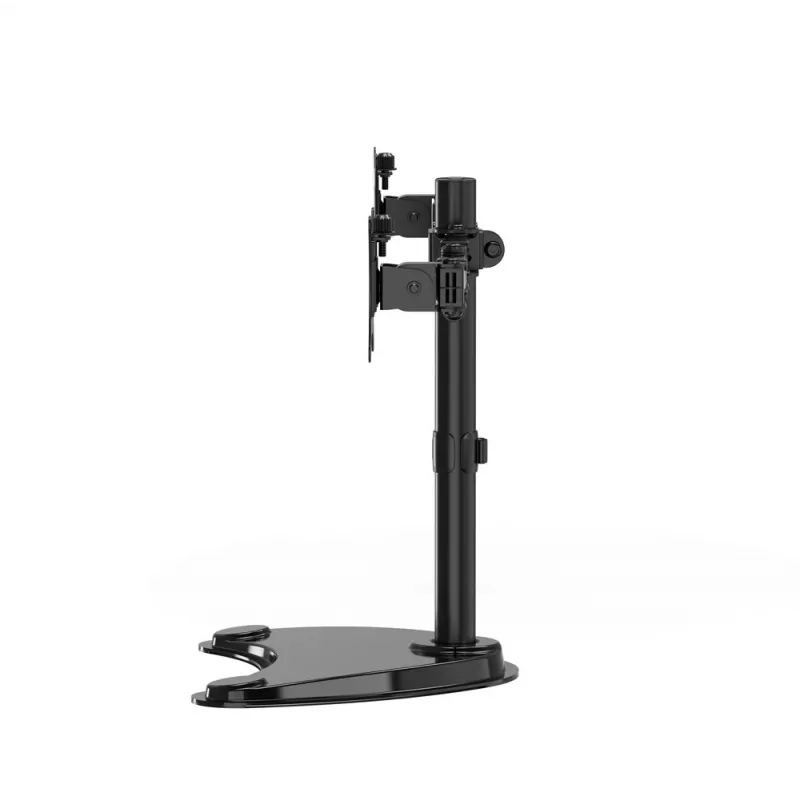 Stojak biurkowy do monitora Gembird MS-D2ST-02 (obrót, pochylenie, obrót wokół osi), 13”-32”, czarny