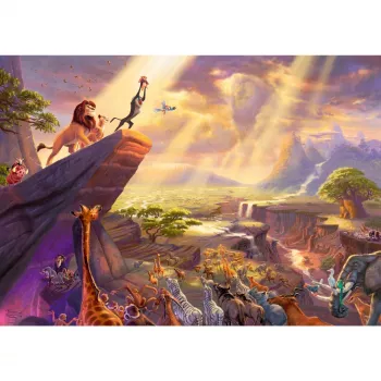 Thomas Kinkade Studios: Disney Dreams Collection - Król Lew, Puzzle 1000 elementów