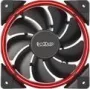 Wentylator obudowy 120mm PCCOOLER CORONA-RED, 1000–1800 RPM, czerwona dioda LED