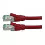 ROLINE RM kabel krosowy Cat.6A S/FTP (PiMF), Czerwony, 0,3 m