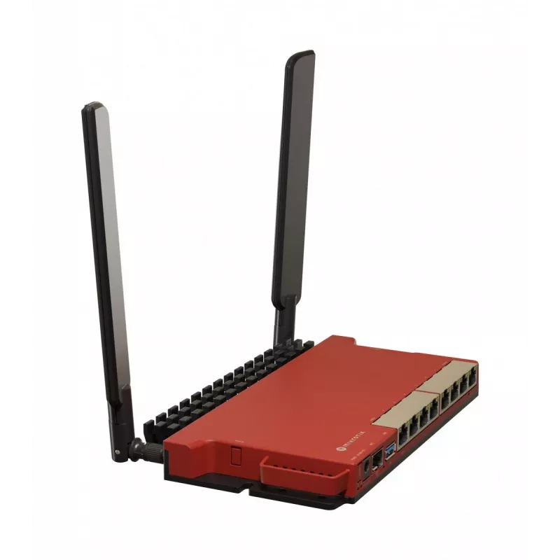 Router bezprzewodowy Mikrotik L009UiGS-2HaxD-IN Gigabit Ethernet Pojedyncze pasmo (2,4 GHz) Czerwony