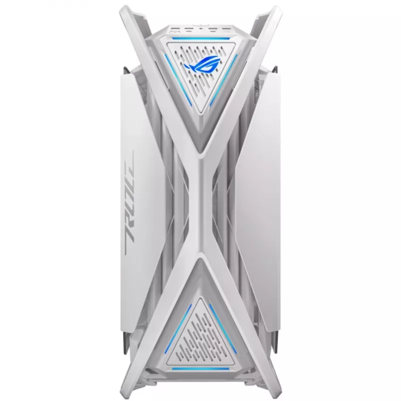 ASUS ROG GR701 Hyperion Biały, PC, Biały, ATX, EATX, micro ATX, Mini-ITX, Aluminium, Multi, Przód