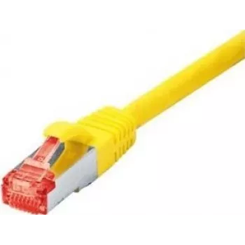Tecline exertis Connect - Patch-Cable - RJ-45 (M) to RJ-45 (M) - 10 m - SSTP-Cable - CAT 6 - bezhalogenowy - żółty (71510Y)