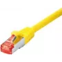 Tecline exertis Connect - Patch-Cable - RJ-45 (M) to RJ-45 (M) - 10 m - SSTP-Cable - CAT 6 - bezhalogenowy - żółty (71510Y)
