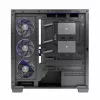 Obudowa PC MODECOM Volcano Stellar 5F ATX Midi Tower, szkło hartowane, 5 fabrycznie zamontowanych wentylatorów, USB‑C, obsługuje microATX/ATX, maks. GPU 420 mm, wysokość chłodzenia CPU 175 mm