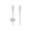 Belkin BOOSTCHARGE PRO Flex Kabel USB 1 m USB 2.0 USB C Biały (CAB011BT1MWH)