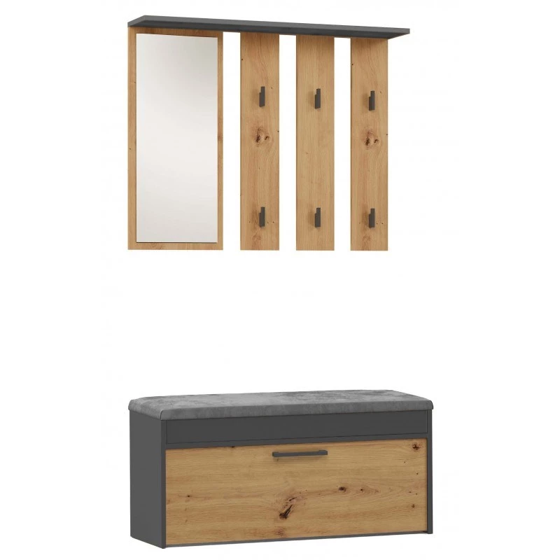 Topeshop GAR PARMA ANT/ART entryway Szafka