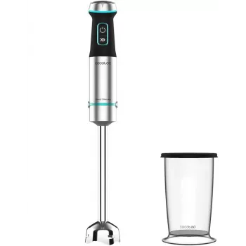 Cecotec | Blender ręczny | Power TitanBlack 1200 XL | Blender ręczny | 1200 W | Regulowana liczba prędkości | Tryb turbo | Stal nierdzewna
