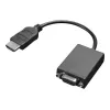 Lenovo HDMI / VGA 0.2 m Czarny