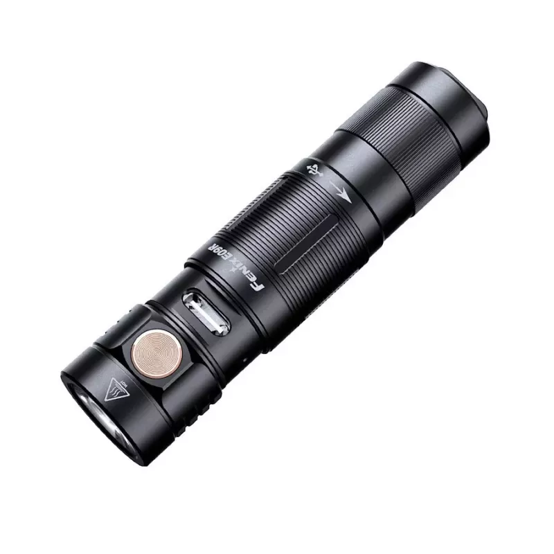 Latarka Fenix E09R 600 lm, kompaktowa, ładowalna latarka brelokowa