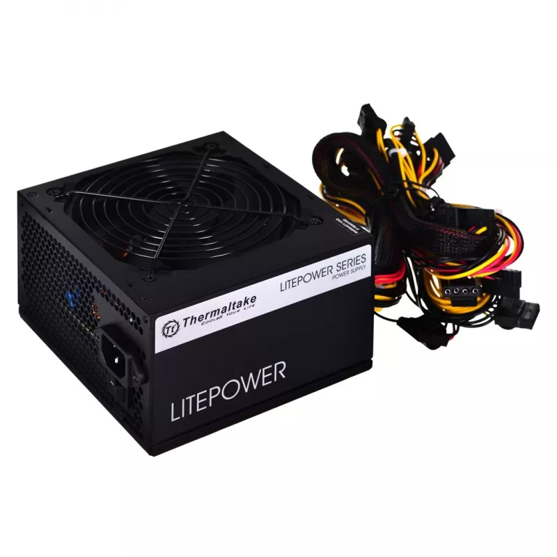 Zasilacz Litepower II Black 450W, Active PFC, 2xPEG, 120mm