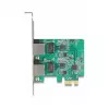 Karta DeLOCK PCI Express x1 na 2 x RJ45 2,5 Gigabit LAN RTL8125 przewodowy Ethernet